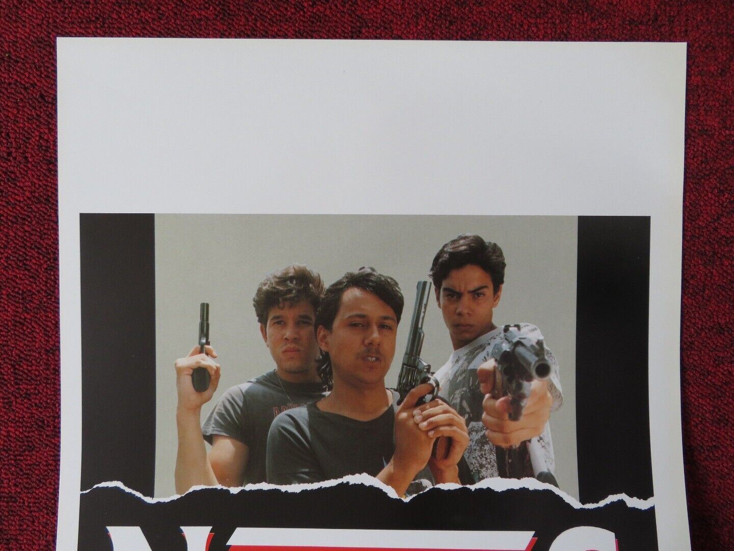 NARCOS ITALIAN LOCANDINA (27.5"x13") POSTER GIUSEPPE FERRARA 1992 Movie posters