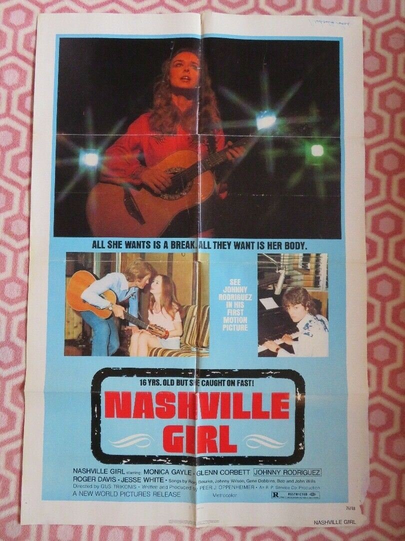 NASHVILLE GIRL US ONE SHEET POSTER MONICA GAYLE GLENN CORBETT 1976 Movie posters