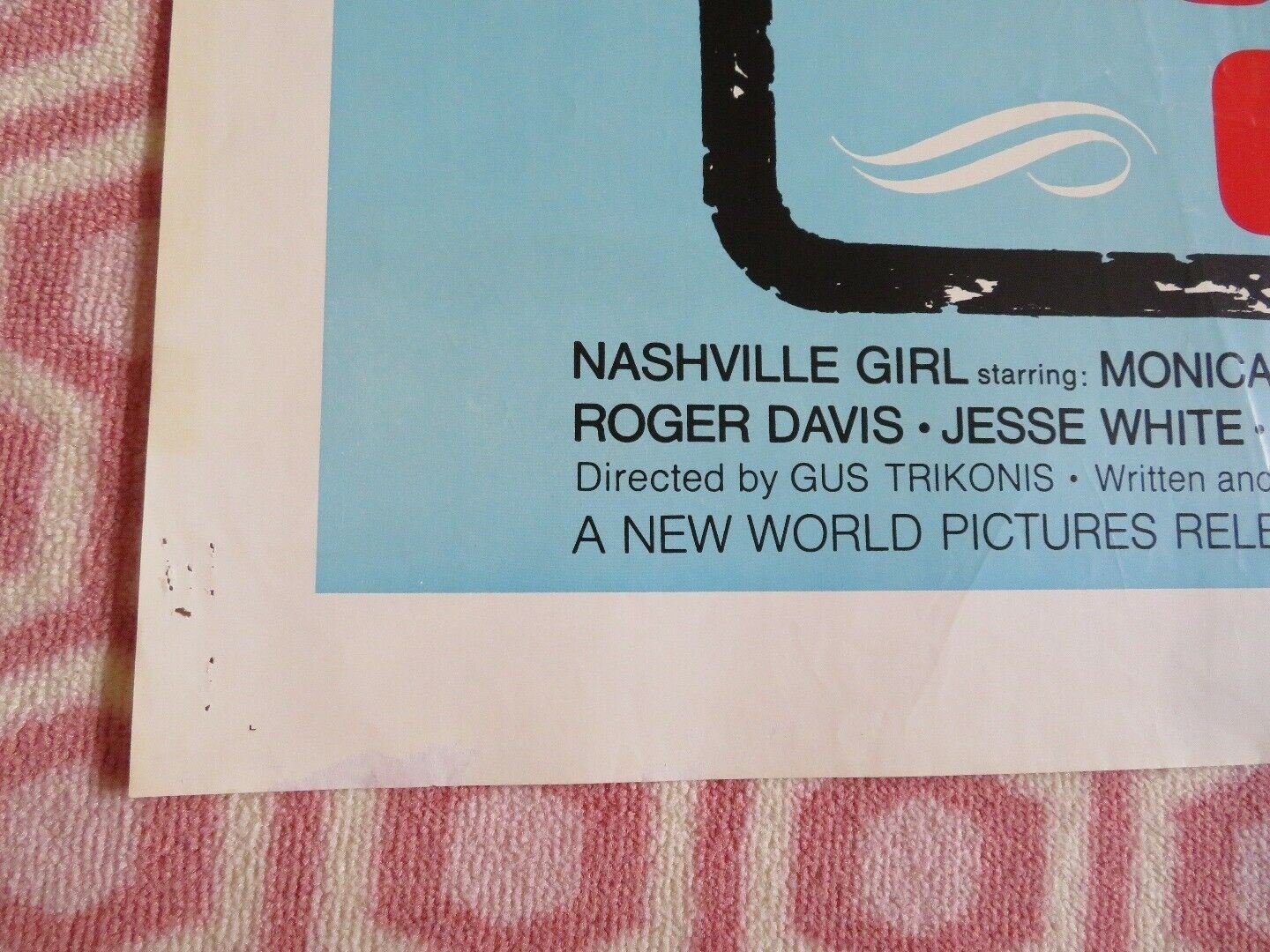 NASHVILLE GIRL US ONE SHEET POSTER MONICA GAYLE GLENN CORBETT 1976 Movie posters