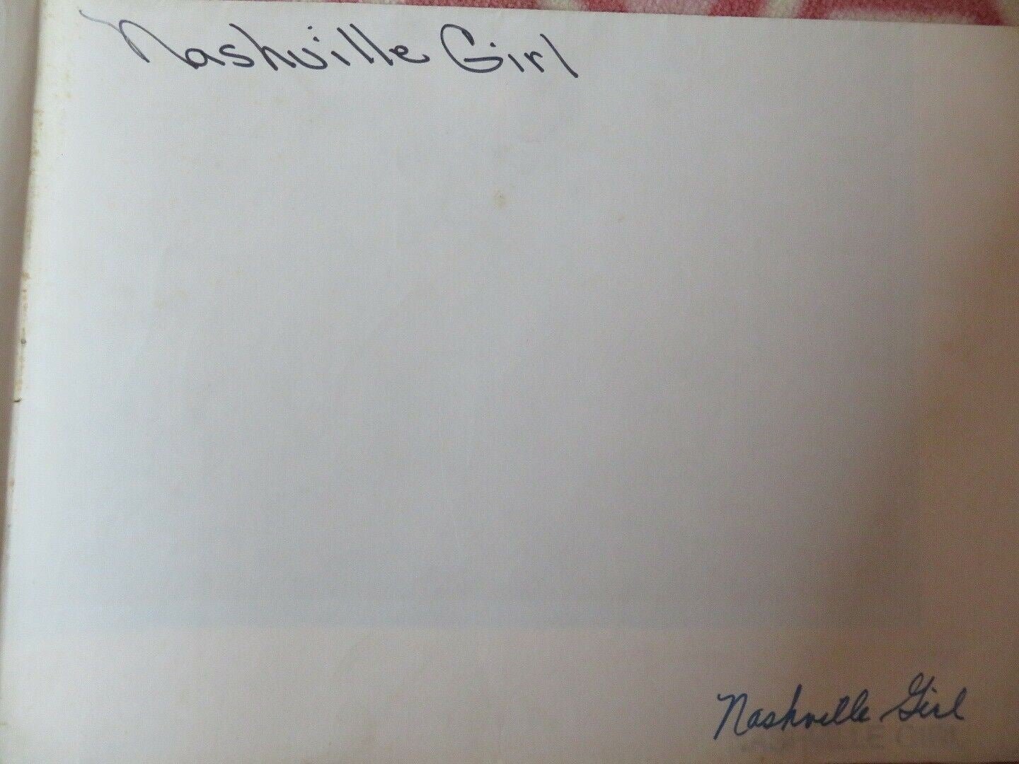 NASHVILLE GIRL US ONE SHEET POSTER MONICA GAYLE GLENN CORBETT 1976 Movie posters