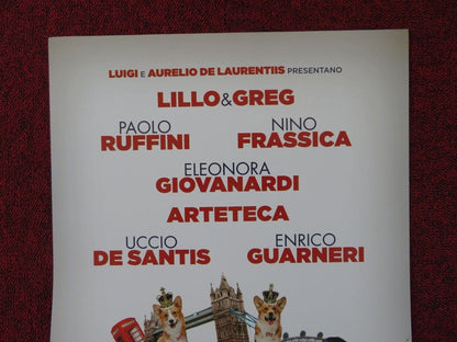 NATALE A LONDRA - DIO SALVI LA REGINA ITALIAN LOCANDINA (26.5"x12.5") POSTER '16 Rendezvous Cinema Movie posters