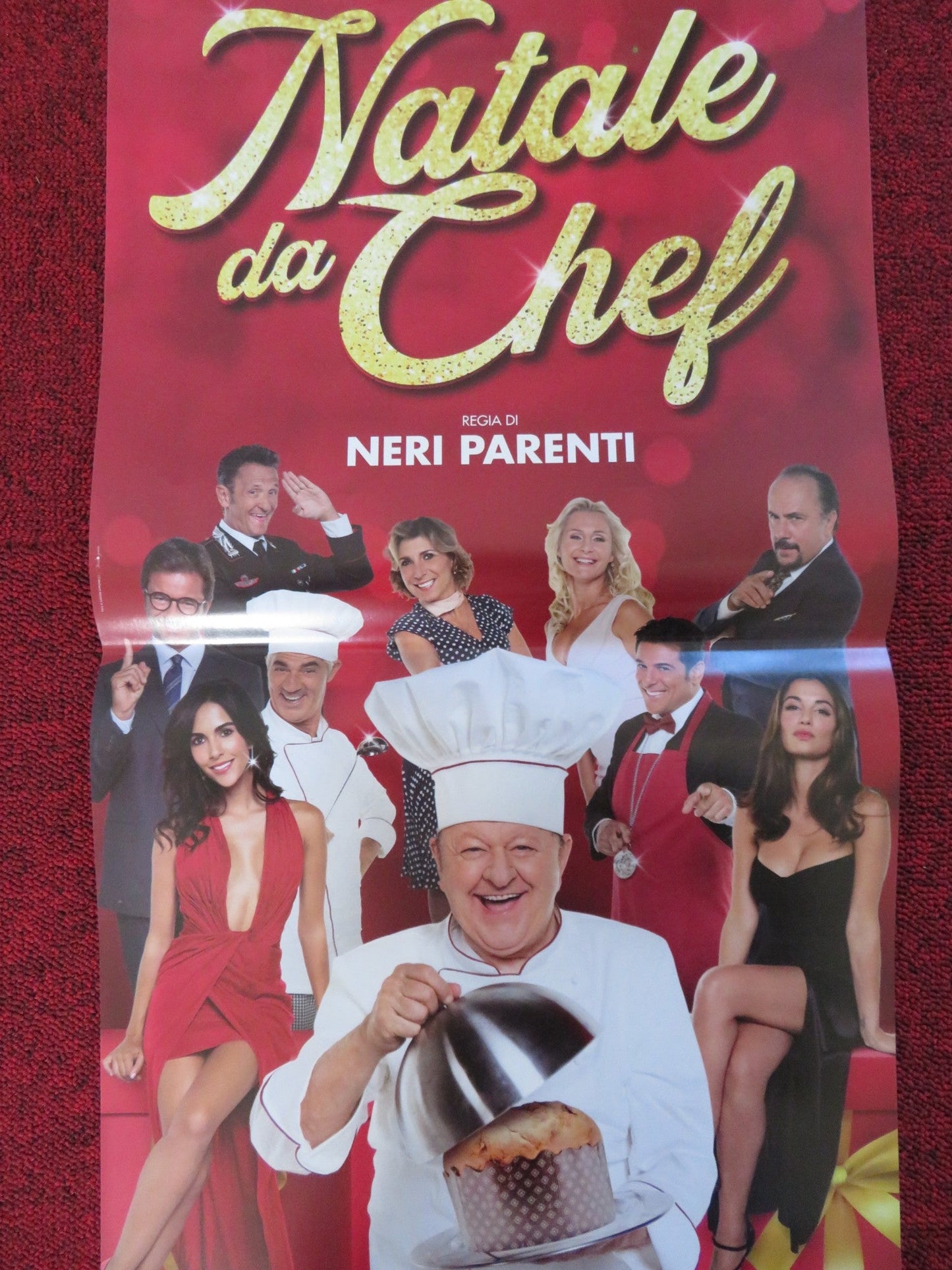 NATALE DA CHEF ITALIAN LOCANDINA POSTER MASSIMO BOLDI DARIO BANDIERA 2017 Rendezvous Cinema Movie posters