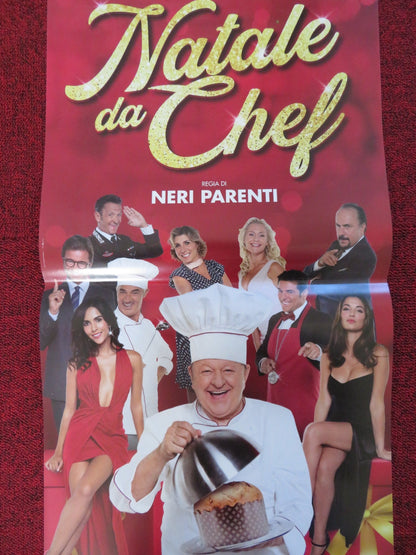 NATALE DA CHEF ITALIAN LOCANDINA POSTER MASSIMO BOLDI DARIO BANDIERA 2017 Rendezvous Cinema Movie posters