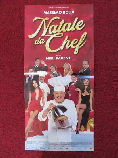 NATALE DA CHEF ITALIAN LOCANDINA POSTER MASSIMO BOLDI DARIO BANDIERA 2017 Rendezvous Cinema Movie posters