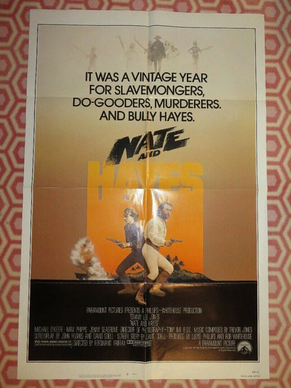 NATE AND HAYES SAVAGE ISLANDS US ONE SHEET POSTER TOMMY LEE JONES 1983 Movie posters