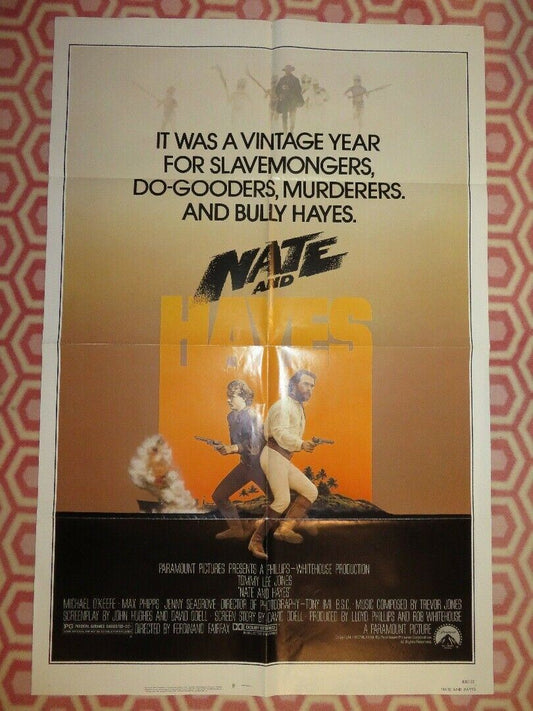 NATE AND HAYES SAVAGE ISLANDS US ONE SHEET POSTER TOMMY LEE JONES 1983 Movie posters