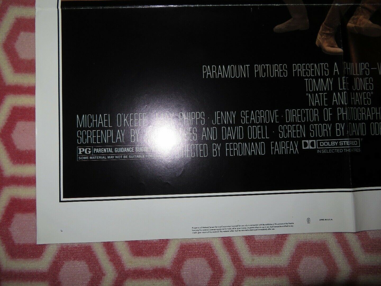 NATE AND HAYES SAVAGE ISLANDS US ONE SHEET POSTER TOMMY LEE JONES 1983 Movie posters