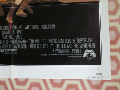 NATE AND HAYES SAVAGE ISLANDS US ONE SHEET POSTER TOMMY LEE JONES 1983 Movie posters