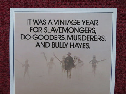 NATE AND HAYES US INSERT (14"x 36") POSTER TOMMY LEE JONES MICHAEL O'KEEFE 1983 Rendezvous Cinema Movie posters