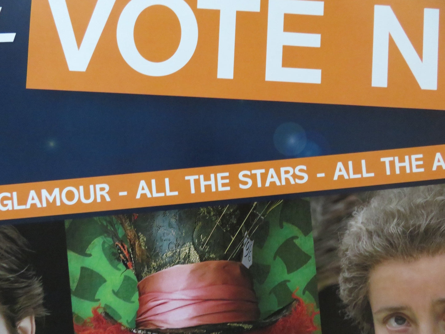 NATIONAL MOVIE AWARDS UK QUAD (30"x 40") ROLLED POSTER 2010 Rendezvous Cinema Movie posters