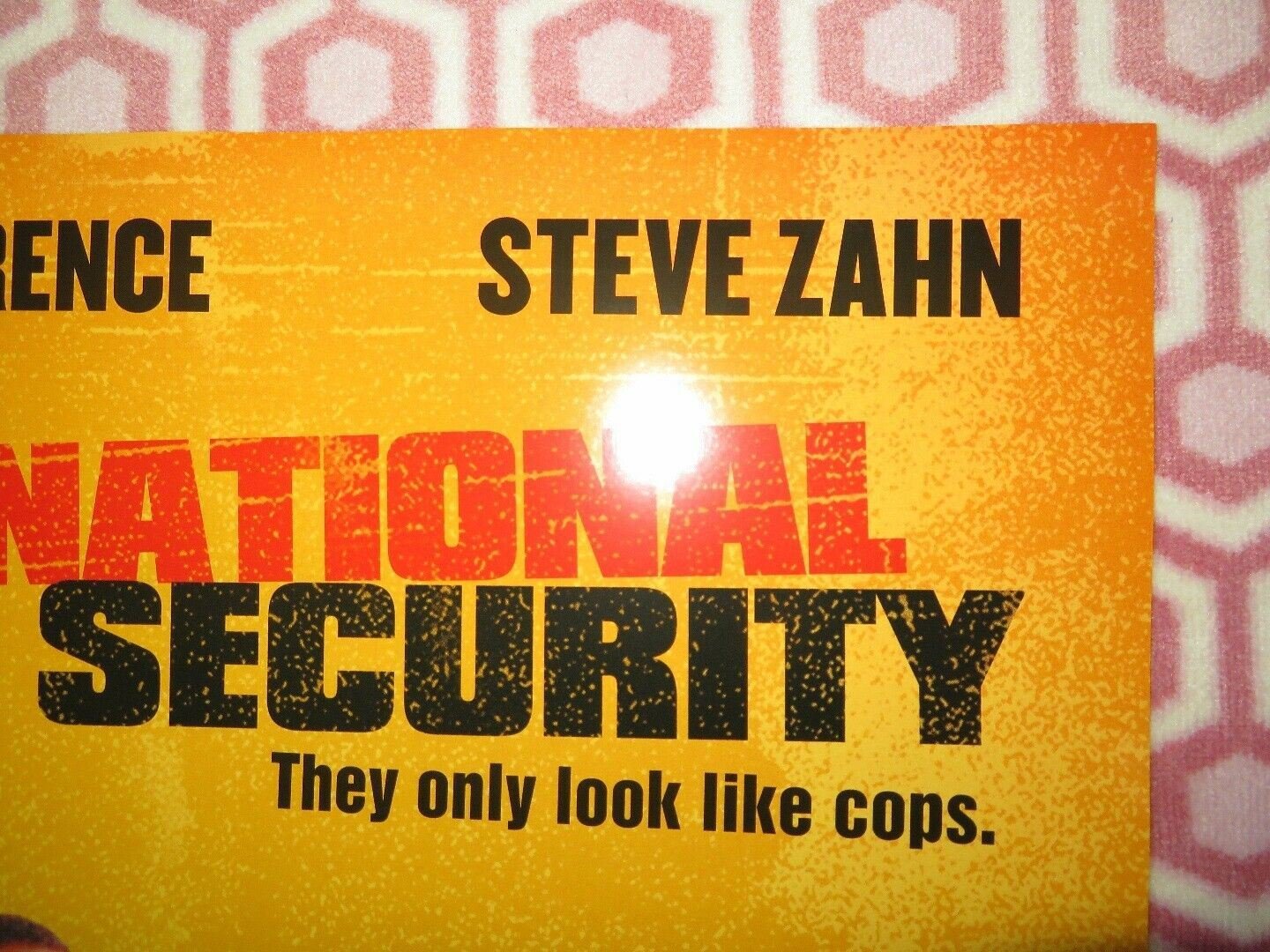 NATIONAL SECURITY US ONE SHEET ROLLED POSTER MARTIN LAWERENCE STEVE ZAHN 2003 Movie posters