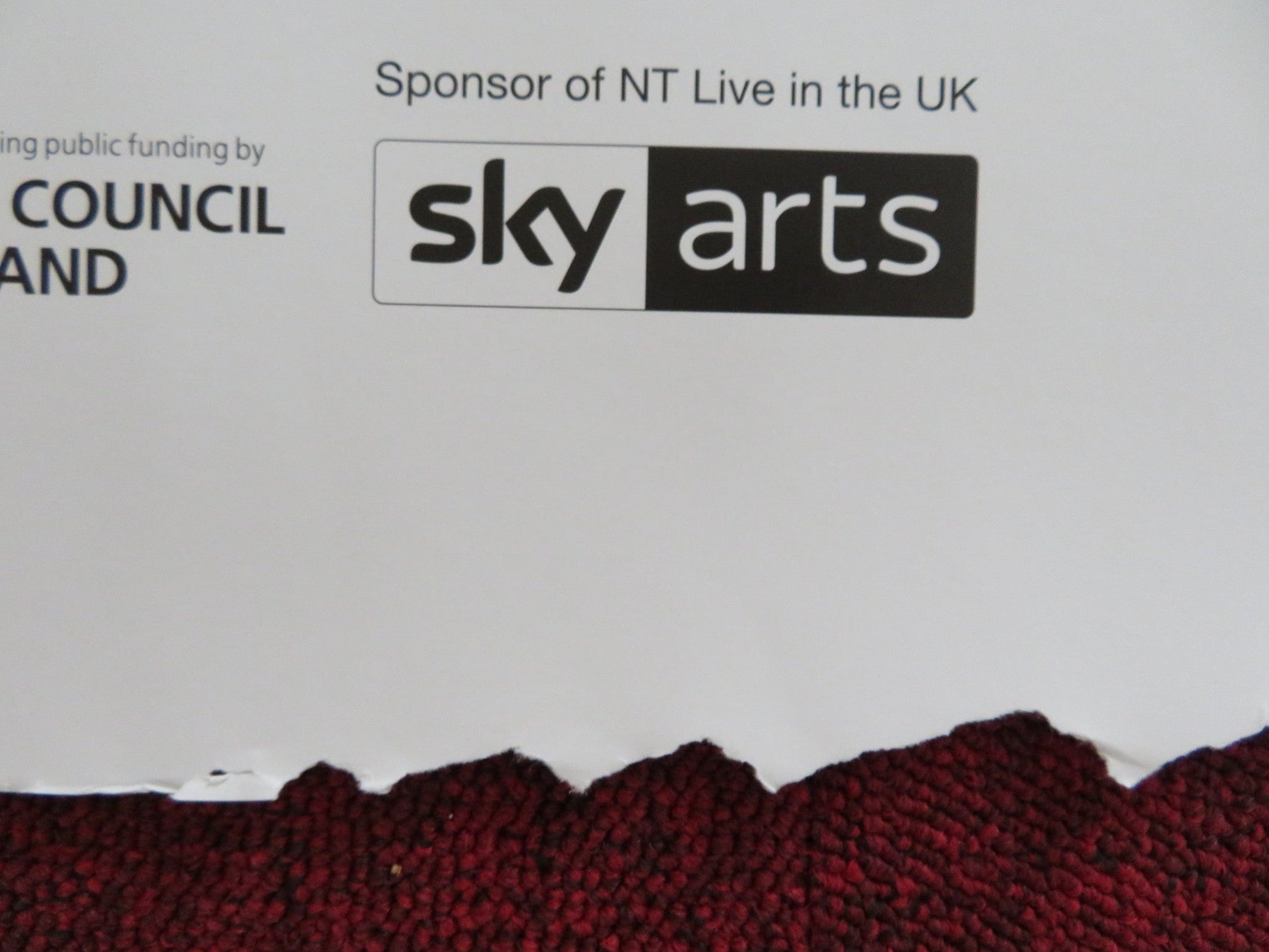 NATIONAL THEATRE LIVE: ALL MY SONS UK QUAD (30"x 40") ROLLED POSTER PULLMAN 2019 Rendezvous Cinema Movie posters