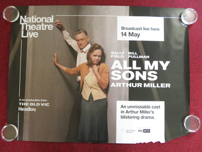 NATIONAL THEATRE LIVE: ALL MY SONS UK QUAD (30"x 40") ROLLED POSTER PULLMAN 2019 Rendezvous Cinema Movie posters