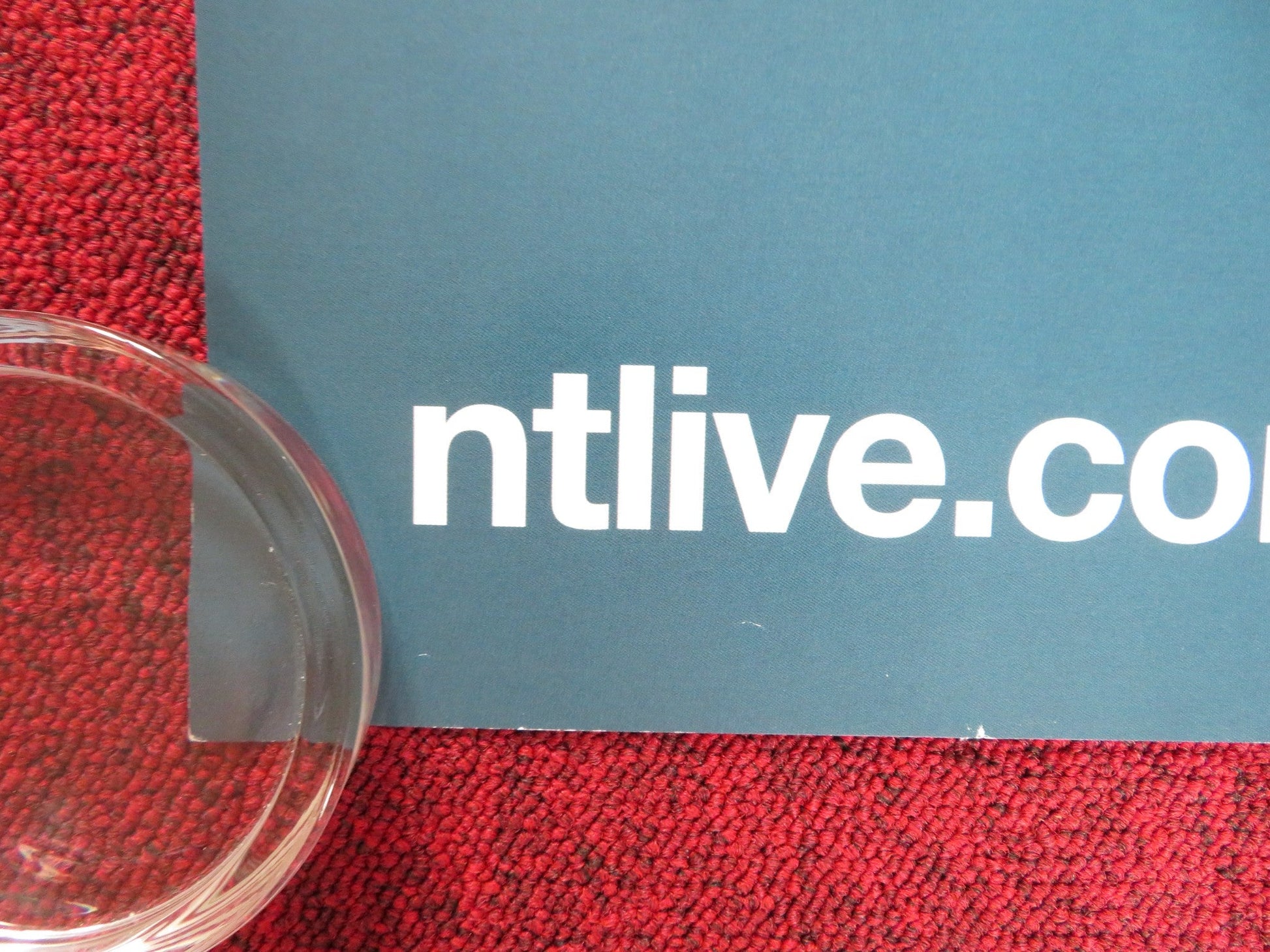 NATIONAL THEATRE LIVE: OBSESSION UK QUAD ROLLED POSTER JUDE LAW 2017 Rendezvous Cinema Movie posters