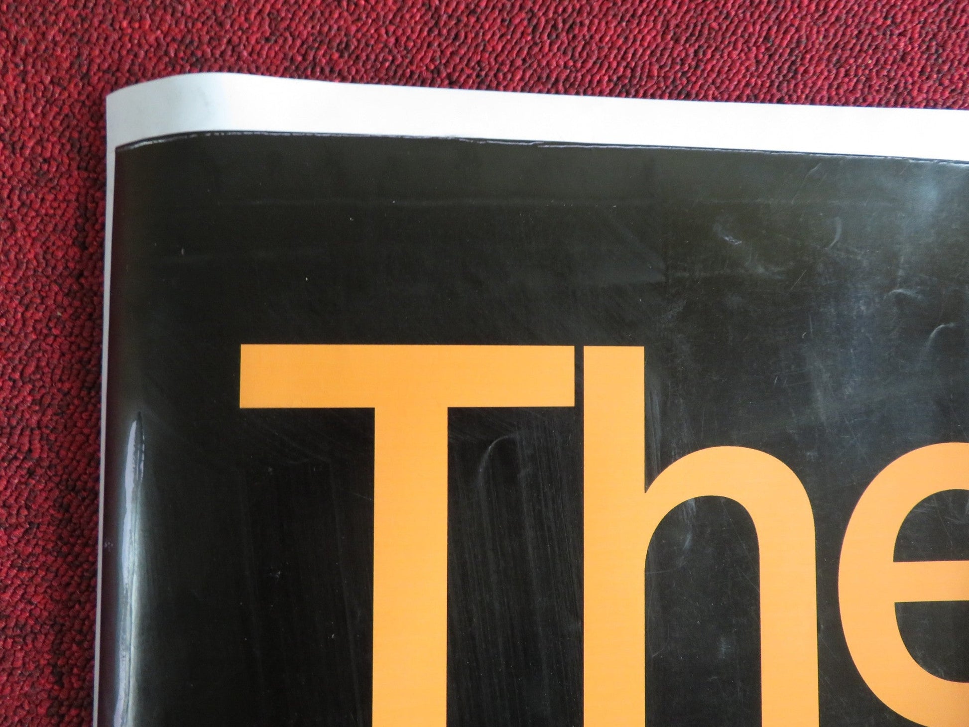 NATIONAL THEATRE LIVE: THE HABIT OF ART UK QUAD (30"x 40") ROLLED POSTER 2010 Rendezvous Cinema Movie posters