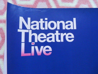 NATIONAL THEATRE LIVE THE HARD PROBLEM QUAD (30"x 40") ROLLED TOM STOPPARD 2015 - Rendezvous Cinema