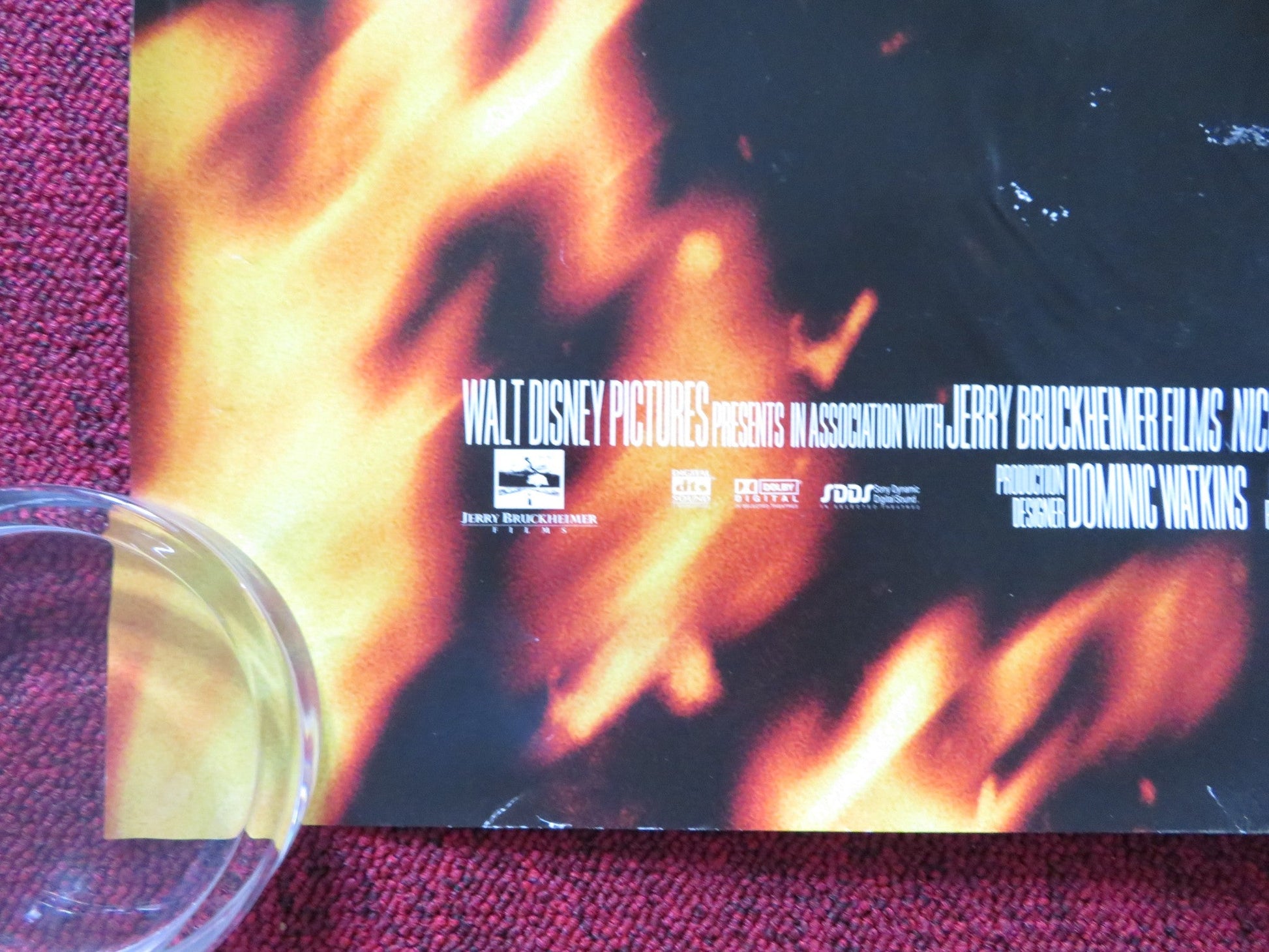 NATIONAL TREASURE: BOOK OF SECRETS UK QUAD (30"x 40") ROLLED POSTER DISNEY 2007 Rendezvous Cinema Movie posters