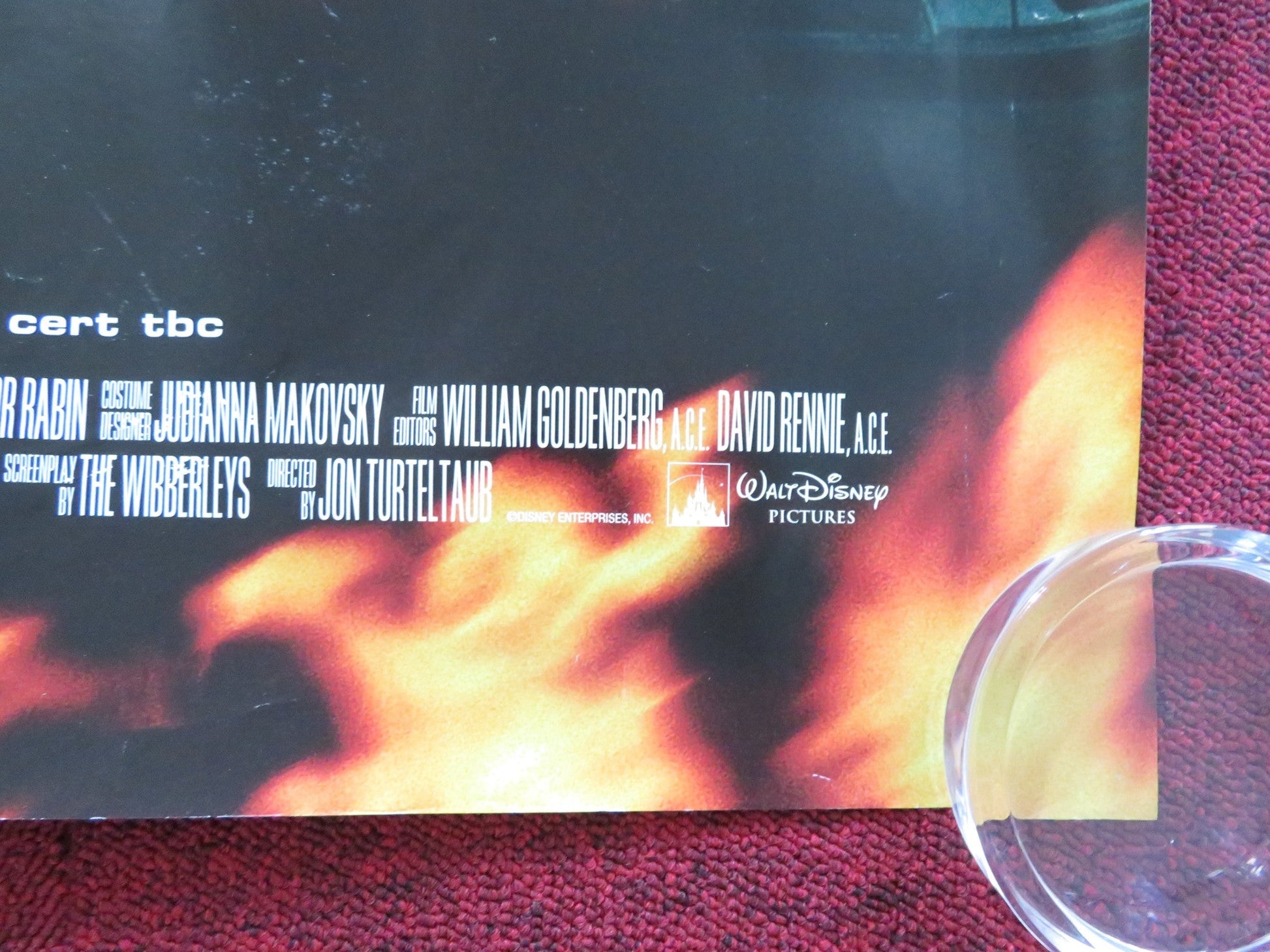 NATIONAL TREASURE: BOOK OF SECRETS UK QUAD (30"x 40") ROLLED POSTER DISNEY 2007 Rendezvous Cinema Movie posters