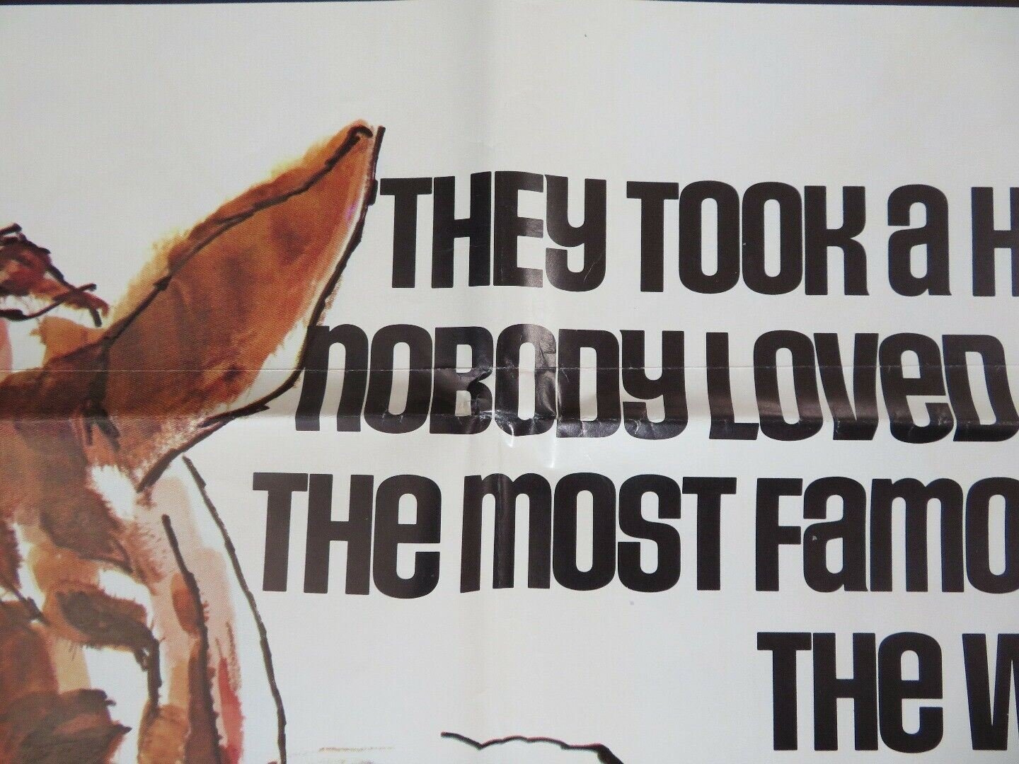 NATIONAL VELVET ONE SHEET POSTER FOLDED MICKEY ROONEY LIZ TAYLOR A LANNSBURY Rendezvous Cinema Movie posters