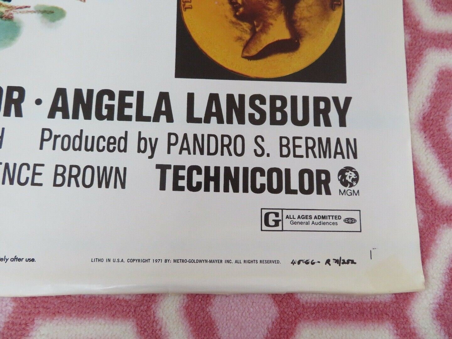 NATIONAL VELVET ONE SHEET POSTER FOLDED MICKEY ROONEY LIZ TAYLOR A LANNSBURY Rendezvous Cinema Movie posters