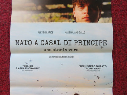 NATO A CASAL DI PRINCIPE ITALIAN LOCANDINA POSTER BRUNI OLIVERO 2017 Rendezvous Cinema Movie posters