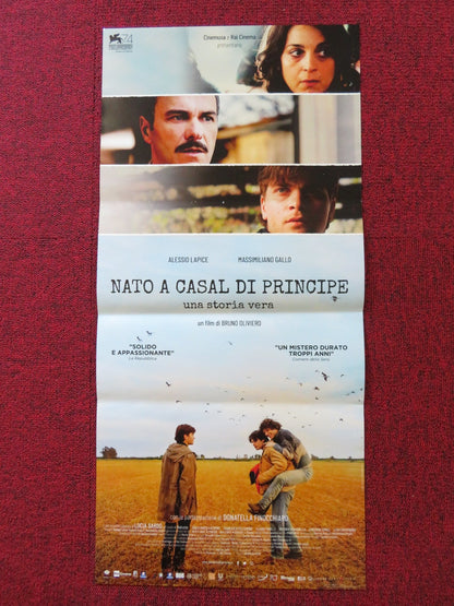 NATO A CASAL DI PRINCIPE ITALIAN LOCANDINA POSTER BRUNI OLIVERO 2017 Rendezvous Cinema Movie posters