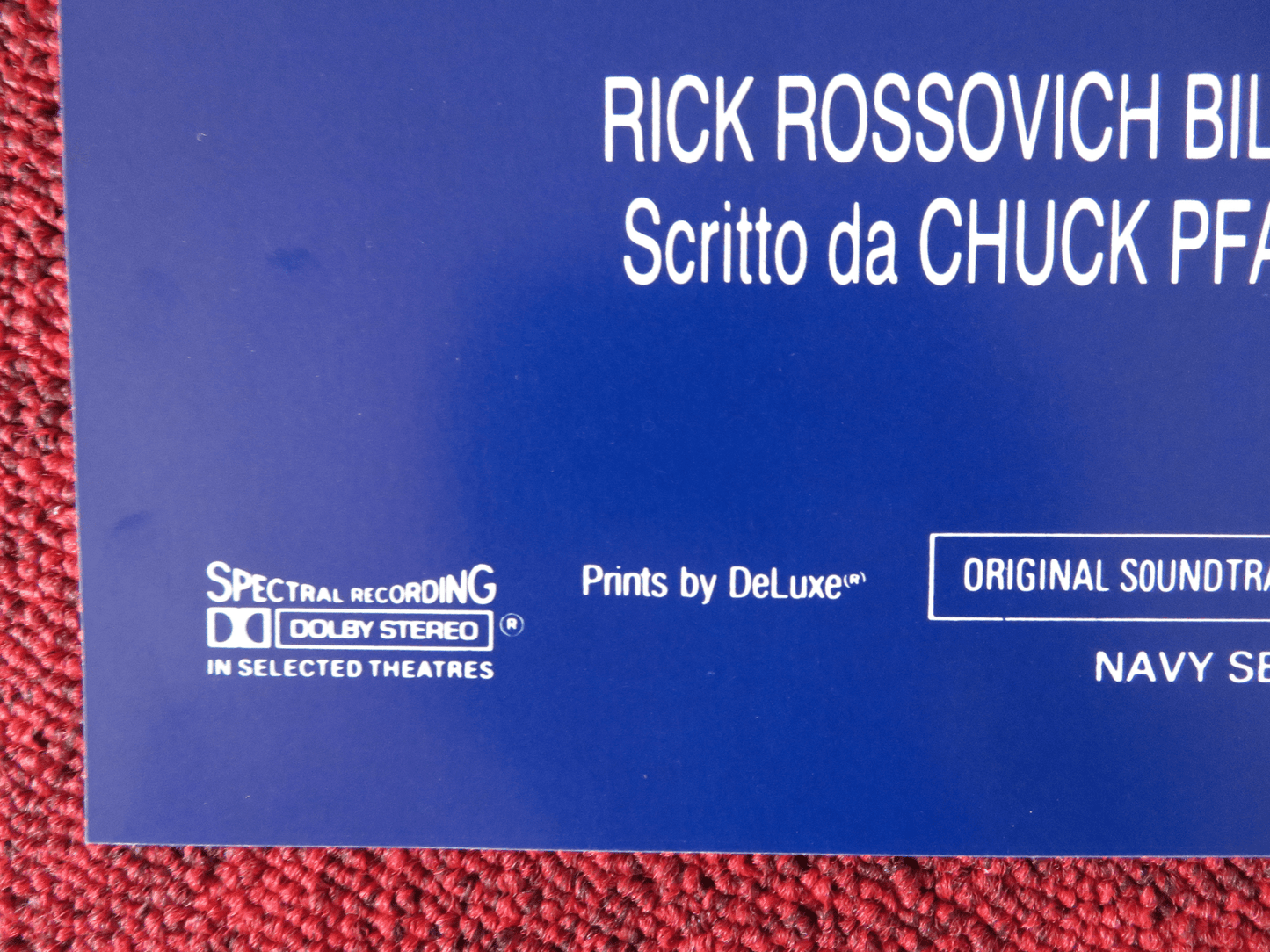 NAVY SEALS - B ITALIAN FOTOBUSTA POSTER CHARLIE SHEEN MICHAEL BIEHN 1990 Rendezvous Cinema Movie posters