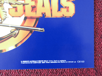 NAVY SEALS - B ITALIAN FOTOBUSTA POSTER CHARLIE SHEEN MICHAEL BIEHN 1990 Rendezvous Cinema Movie posters