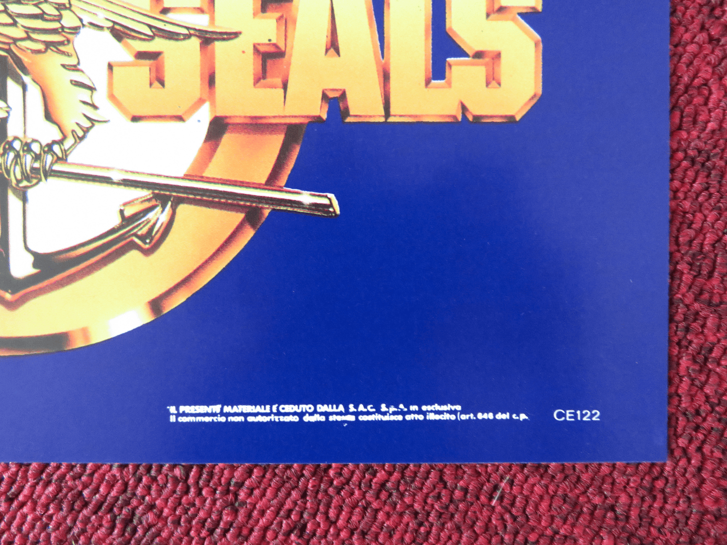 NAVY SEALS - C ITALIAN FOTOBUSTA POSTER CHARLIE SHEEN MICHAEL BIEHN 1990 Rendezvous Cinema Movie posters