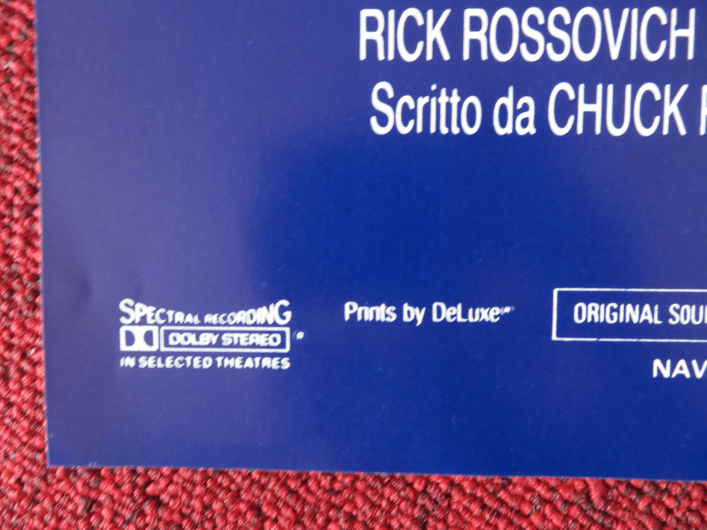 NAVY SEALS - D ITALIAN FOTOBUSTA POSTER CHARLIE SHEEN MICHAEL BIEHN 1990 Rendezvous Cinema Movie posters