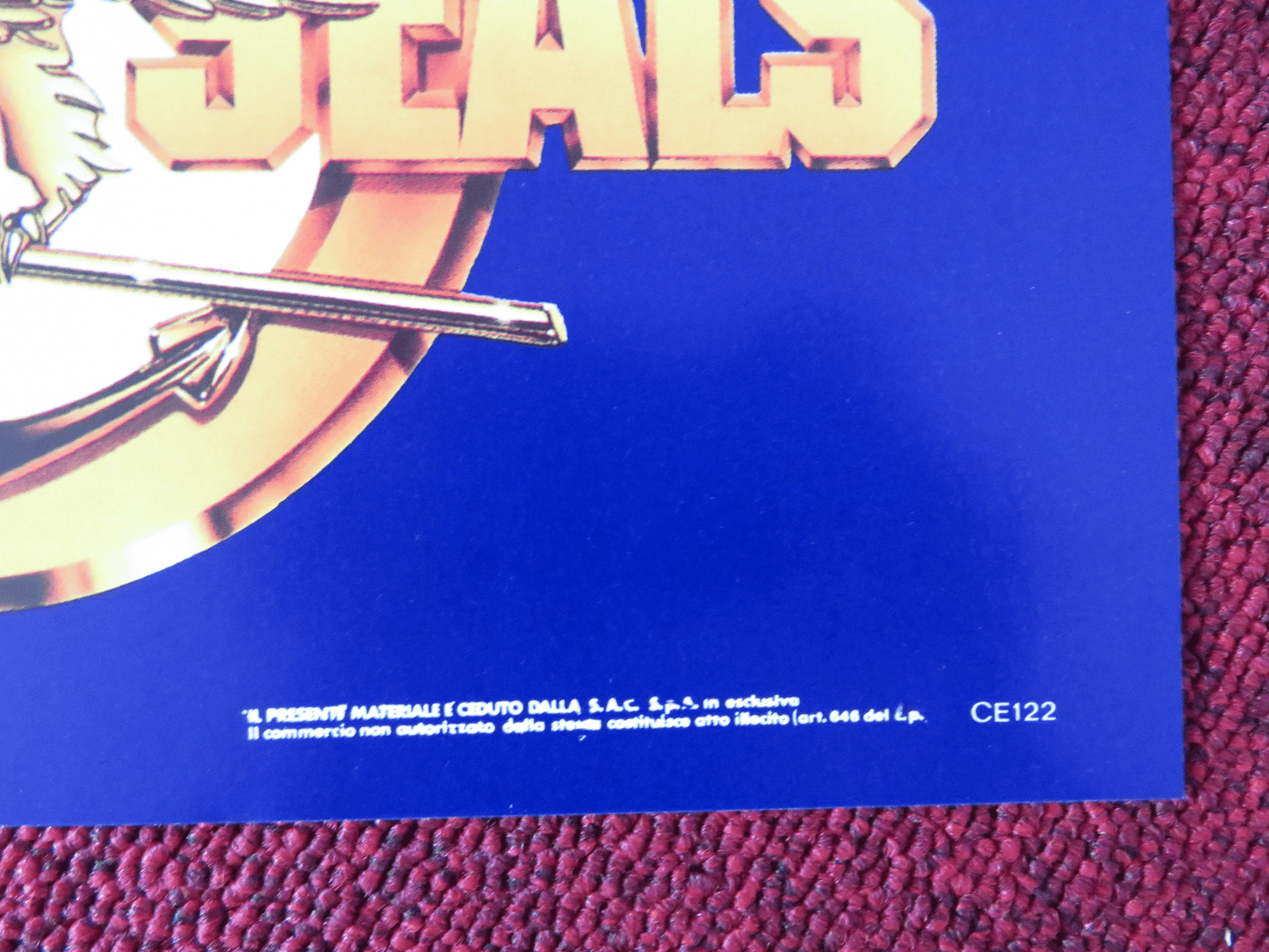 NAVY SEALS - D ITALIAN FOTOBUSTA POSTER CHARLIE SHEEN MICHAEL BIEHN 1990 Rendezvous Cinema Movie posters