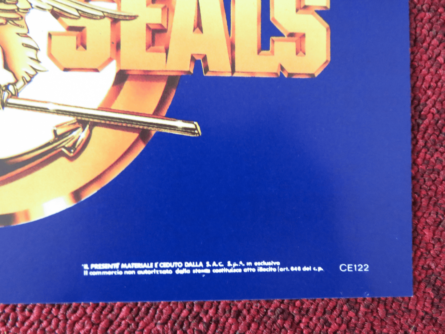 NAVY SEALS - F ITALIAN FOTOBUSTA POSTER CHARLIE SHEEN MICHAEL BIEHN 1990 Rendezvous Cinema Movie posters