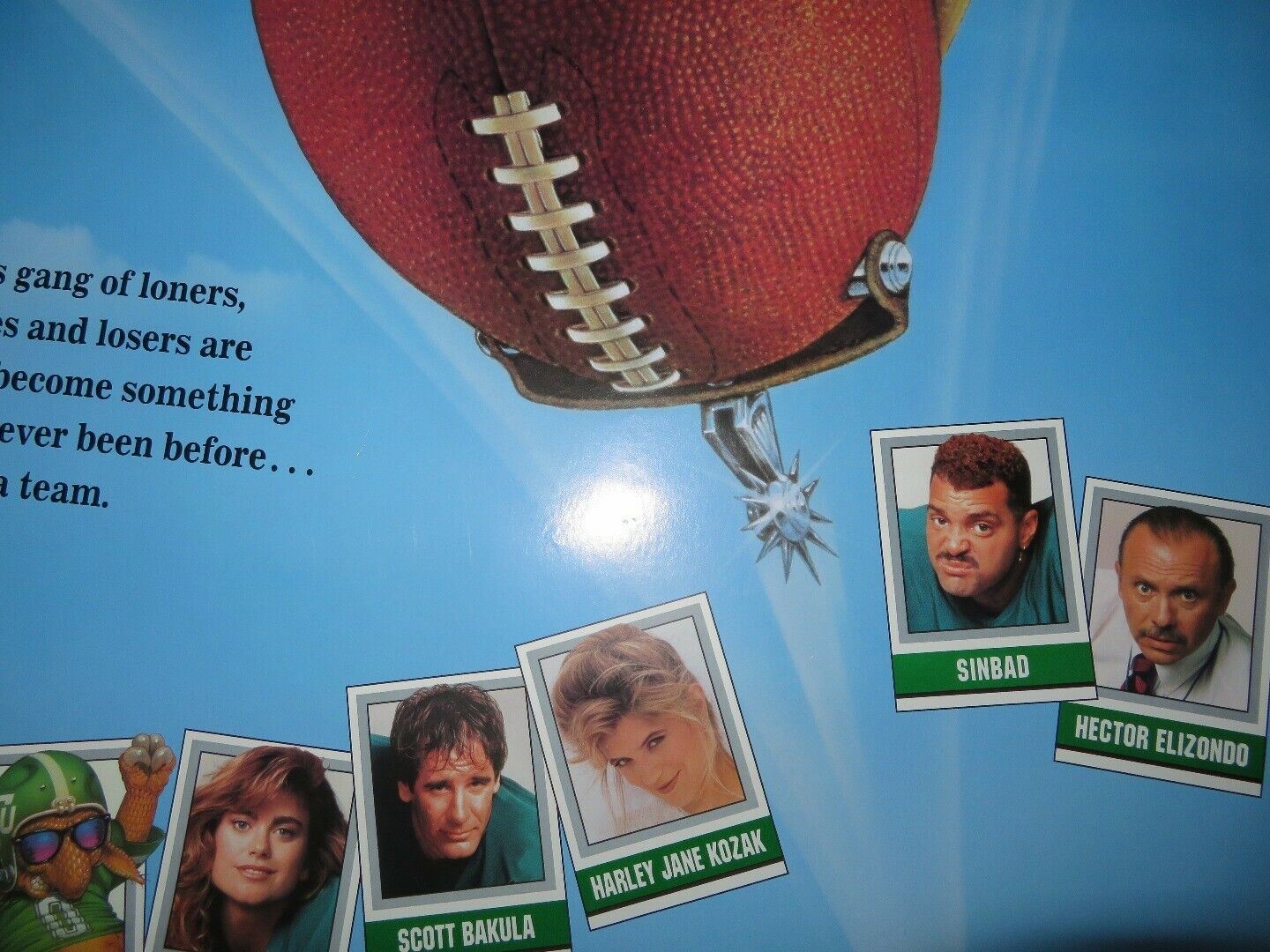 NECESSARY ROUGHNESS ONE SHEET ROLLED POSTER ROBERT LOGGIA KATHY IRELAND 1991 - Rendezvous Cinema