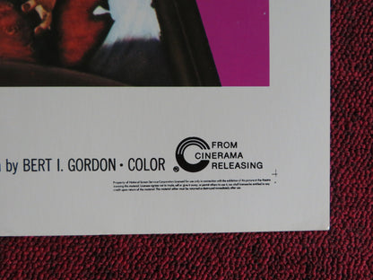 NECROMANCY US HALF SHEET (22"x 28") POSTER ORSON WELLES PAMELA FRANKLIN 1972 Rendezvous Cinema Movie posters