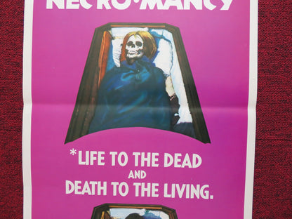 NECROMANCY US INSERT (14"x 36") POSTER ORSON WELLES PAMELA FRANKLIN 1972 Rendezvous Cinema Movie posters