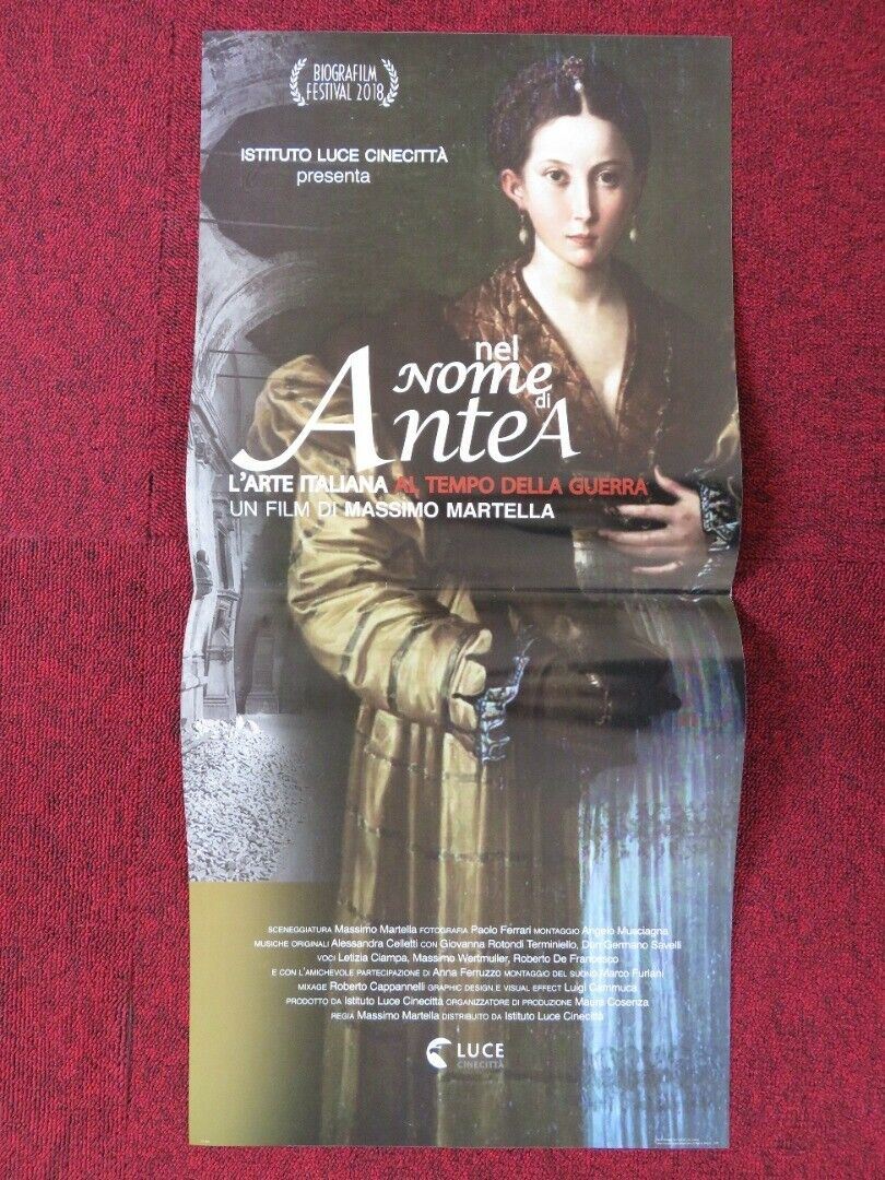 NEI NOME DI ANTEA ITALIAN LOCANDINA (26.5"x12.5") POSTER GIOVANNA ROTONDI 2018 Movie posters