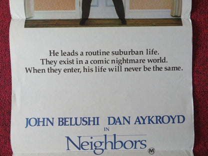 NEIGHBOURS FOLDED AUSTRALIAN DAYBILL POSTER JOHN BELUSHI DAN AYKROYD 1981 Movie posters