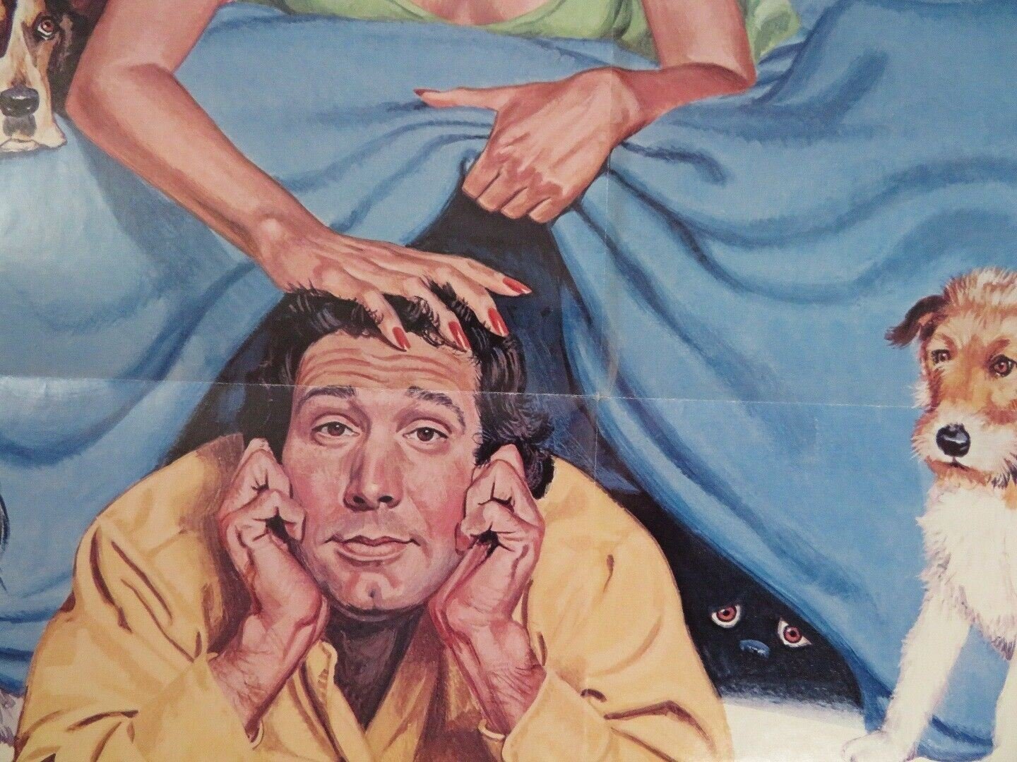 NEIL SIMON'S SEEMS LIKE OLD TIMES US ONE SHEET POSTER C CHASE GOLDIE HAWN '80 Movie posters