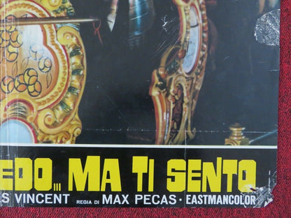 NEL BUIO NON TI VEDO MA TI SENTO - A ITALIAN FOTOBUSTA POSTER SANDRA JULLIEN Movie posters