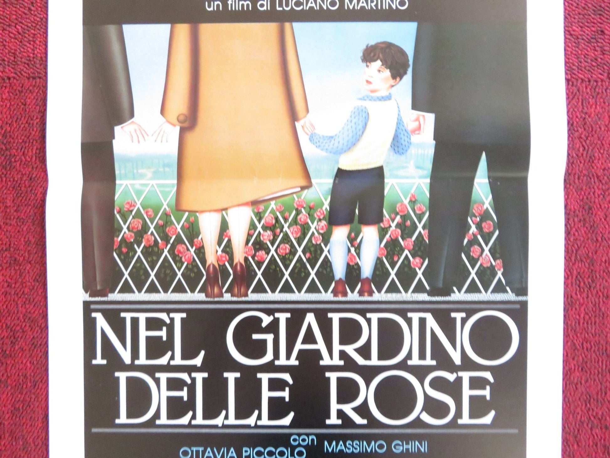 NEL GIARDINO DELLE ROSE ITALIAN LOCANDINA POSTER OTTAVIA PICCOLO 1990 Rendezvous Cinema Movie posters