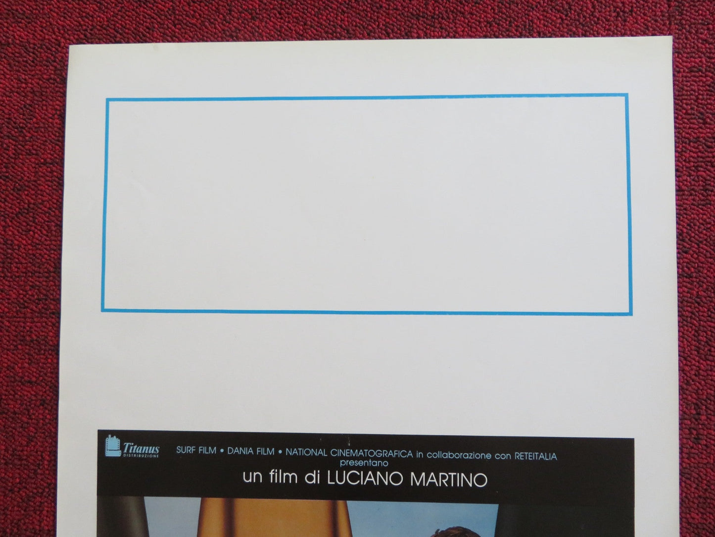 NEL GIARDINO DELLE ROSE ITALIAN LOCANDINA POSTER OTTAVIA PICCOLO 1990 Rendezvous Cinema Movie posters