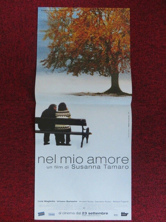 NEL MIO AMORE ITALIAN LOCANDINA (26.5"x11.5") POSTER LICIA MAGLIETTA 2004 - Rendezvous Cinema