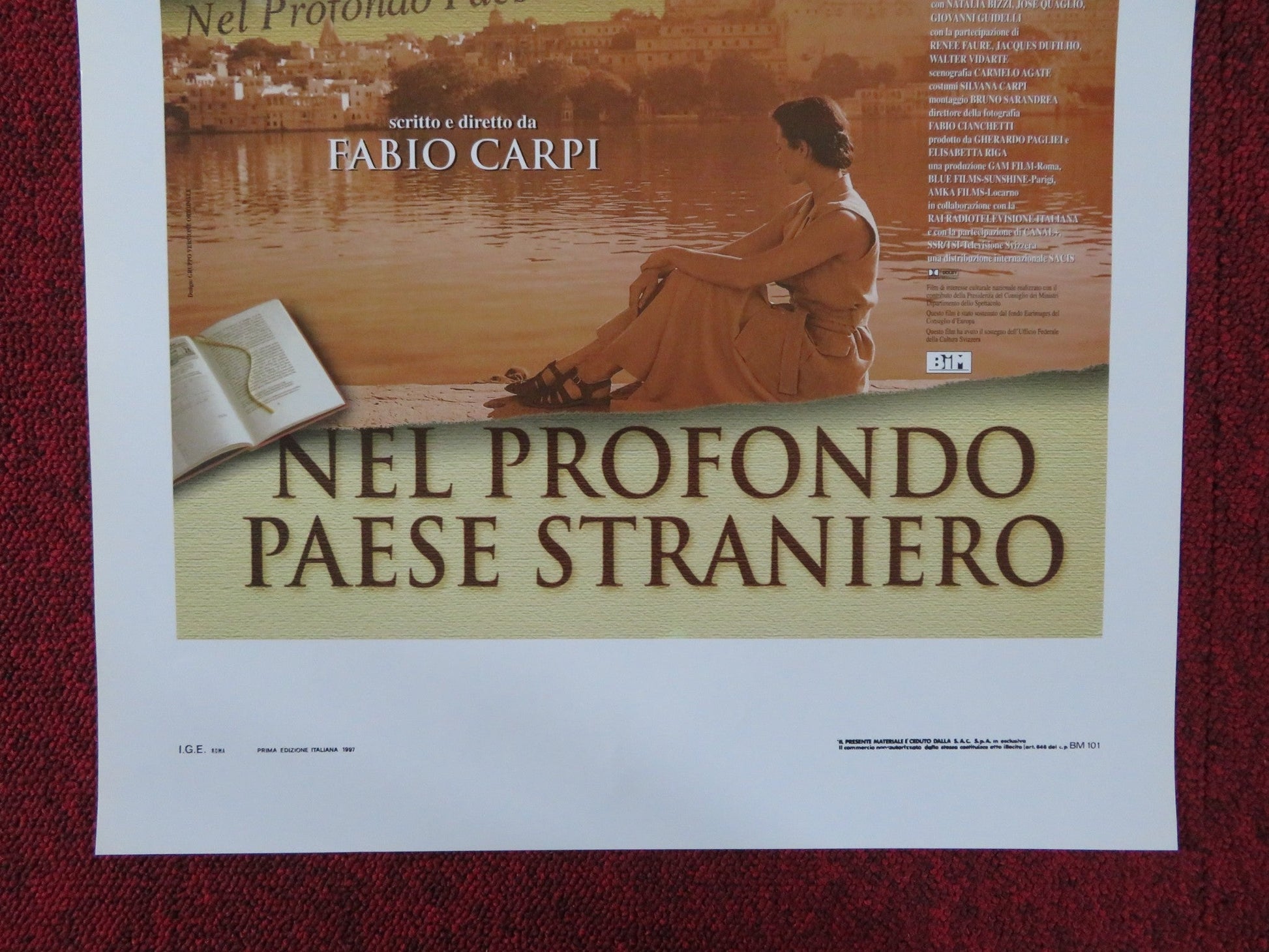 NEL PROFONDO PAESE STRANIERO ITALIAN LOCANDINA POSTER CLAUDE RICH 1997 Rendezvous Cinema Movie posters