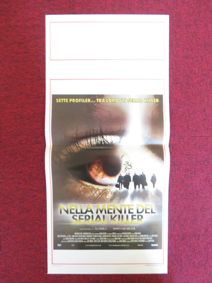 NELLA MENTE DEL SERIAL KILLER ITALIAN LOCANDINA POSTER VAL KILMER LL COOL J 2005 Rendezvous Cinema Movie posters