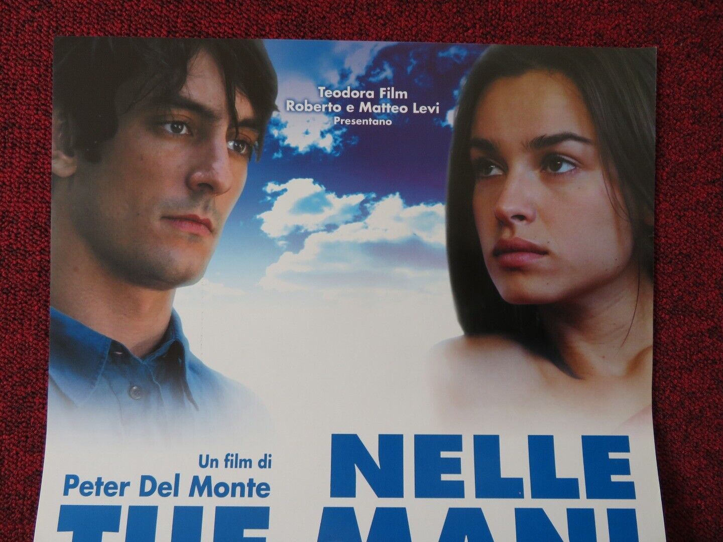 NELLE TUE MANI ITALIAN LOCANDINA (26.5"x12.5") POSTER KASIA SMUTNIAK 2007 Movie posters