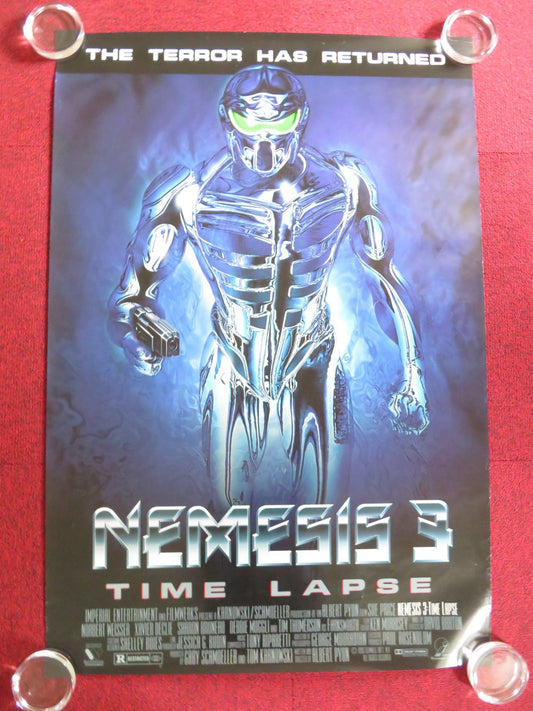 NEMESIS 3: TIME LAPSE US ONE SHEET ROLLED POSTER SUE PRICE TIM THOMERSON 1996 Rendezvous Cinema Movie posters