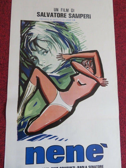 NENE / Sweet Adolescents ITALIAN LOCANDINA (27.5"x13") POSTER S SAMPERI 1977 Movie posters