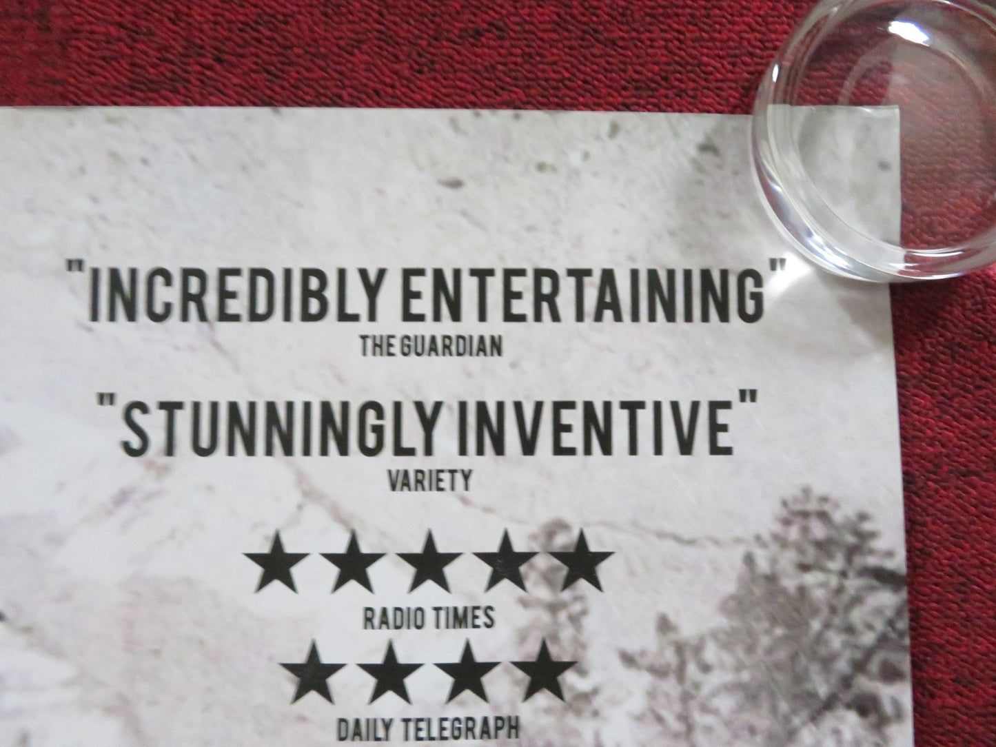 NERUDA UK QUAD ROLLED POSTER GAEL GARCIA BERNAL LUIS GNECCO 2016 Rendezvous Cinema Movie posters