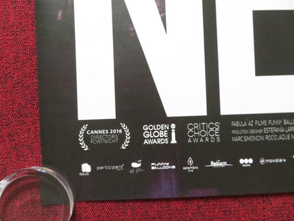 NERUDA UK QUAD ROLLED POSTER GAEL GARCIA BERNAL LUIS GNECCO 2016 Rendezvous Cinema Movie posters