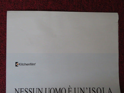 NESSUN UOMO E UN ISOLA ITALIAN LOCANDINA (27.5"x12.5") POSTER 2017 - Rendezvous Cinema